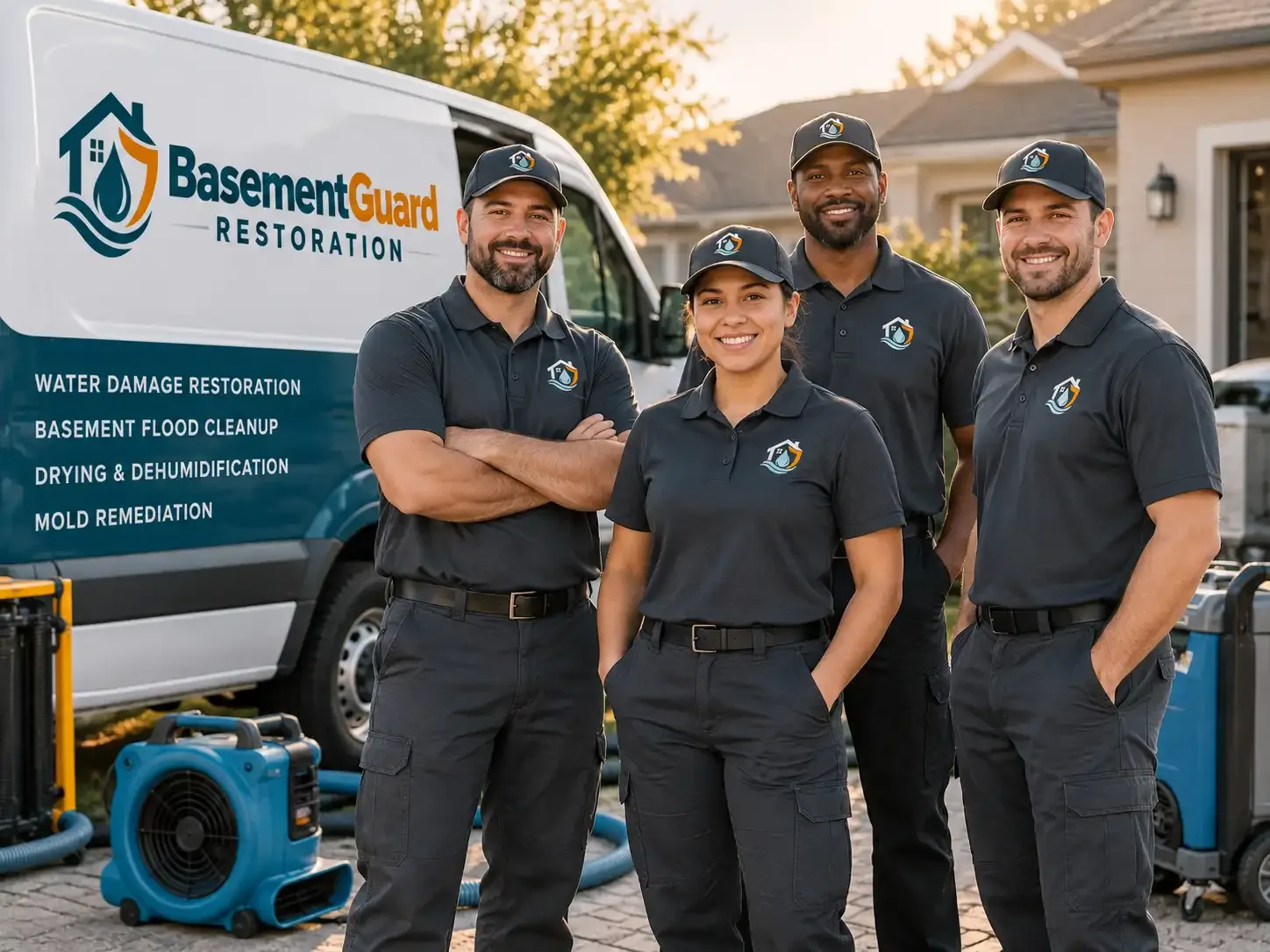 Basement Water Damage Restoration company in Cloverdale, OH